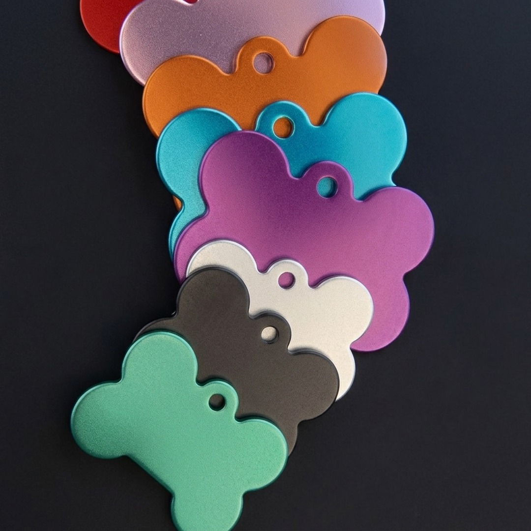 Chapa Identificativa de Hueso para Perros y Gatos Personalizada - Imagen 4